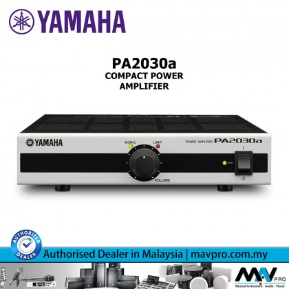 YAMAHA MA2030a Power Amplifier YAMAHA MA2030a 2-Channel Compact Power Mixer Amplifier